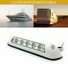 5LED 12V 6W Outdoor Yacht Caravan Camper Light Waterproof Yacht Caravan Boat Spotlight 6000K white Lamp