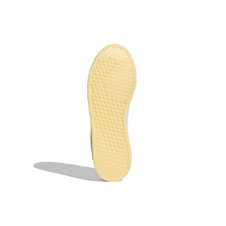 Adidas Neo Courtpoint Cl Low Top Sneakers Women Sneakers White Yellow FW7387