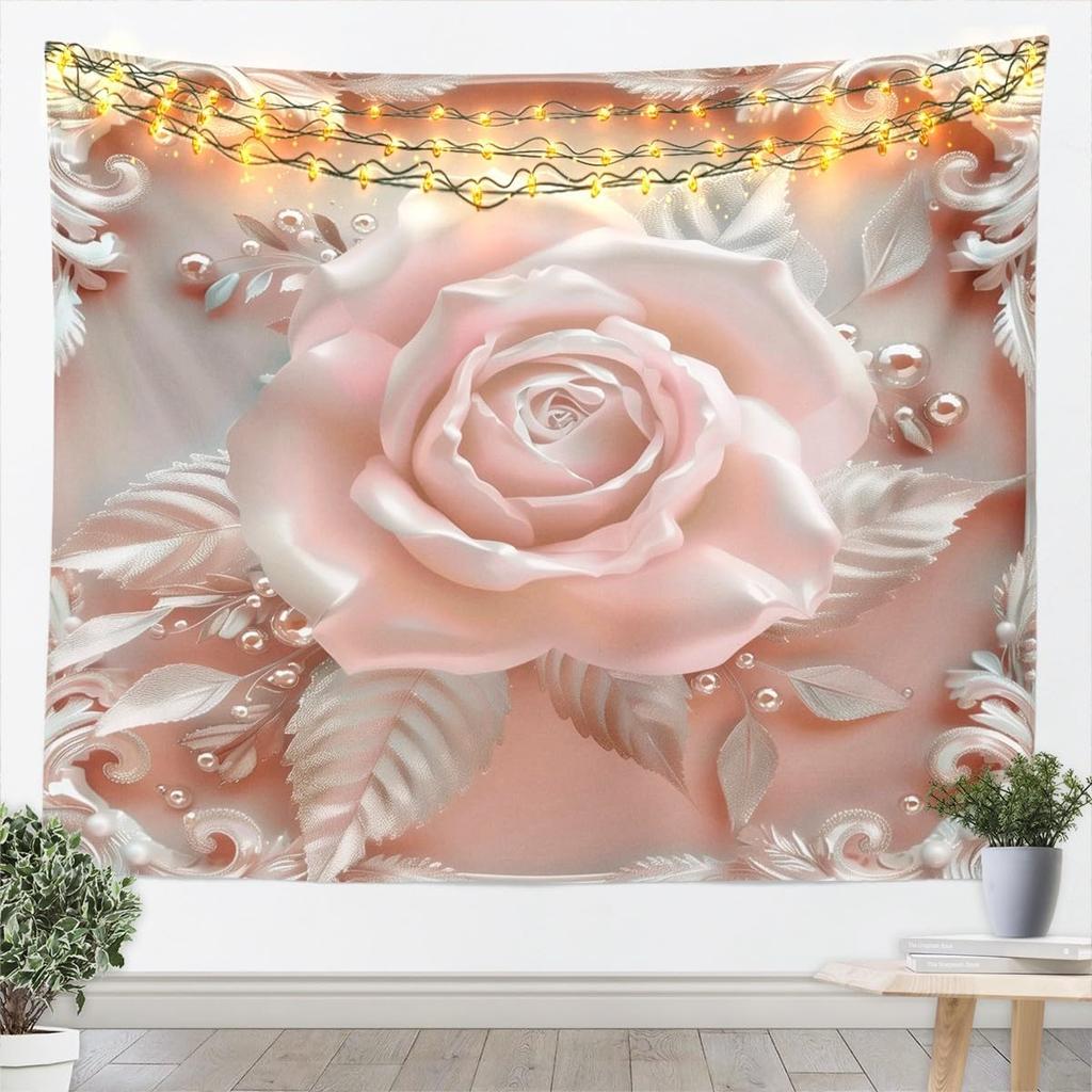 Tree Of Life Tapestry for Bedroom Exotic Boho Wall Tapestry Aesthetic Gothic Damask Vintage Floral Tapestries Bohemian Sun