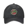 Retro American Cartoon 3D Logo Baseball Cap with Versatile Visor