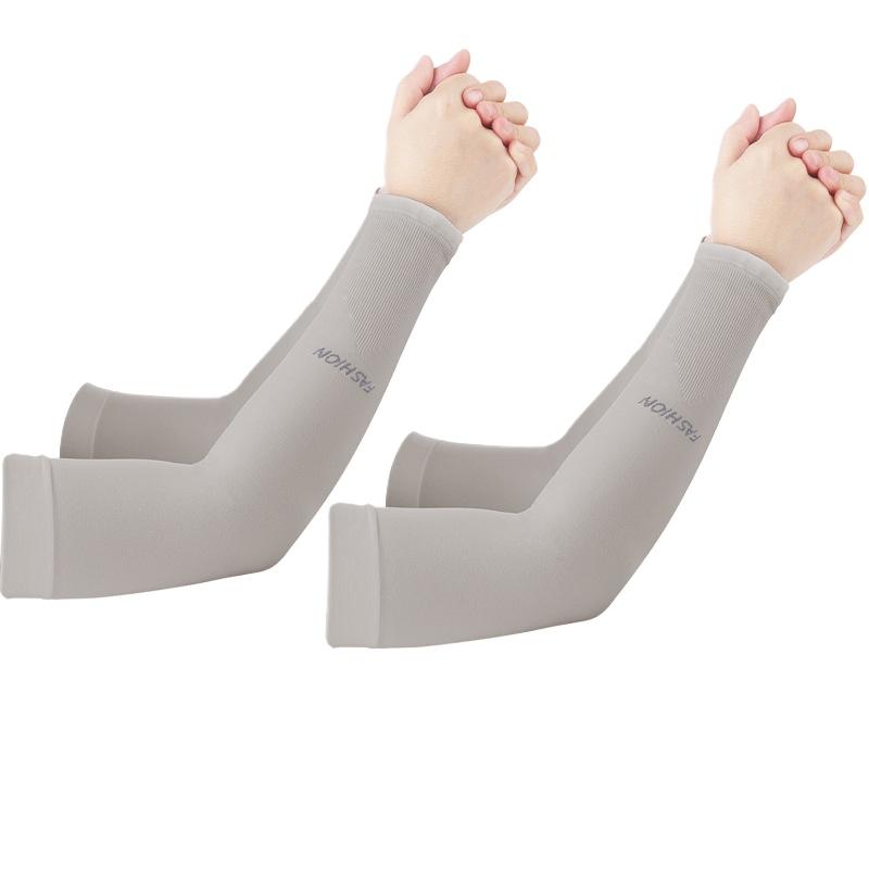 

2 шт. Летние рукава унисекс с защитой от ультрафиолета, тонкие, спортивные, сверхлегкие, для мужчин и женщин, рукава из ледяного шелка для спорта на открытом воздухе