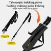 Trekking Pole Carrying Bag Waterproof Hiking Sticks Pouch Waterproof Sports Equipment For Mountaineering Backpacking Camping