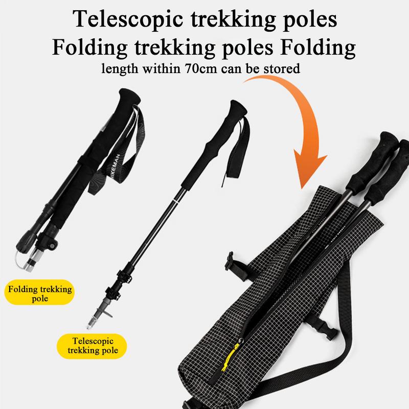 Trekking Pole Carrying Bag Waterproof Hiking Sticks Pouch Waterproof Sports Equipment For Mountaineering Backpacking Camping