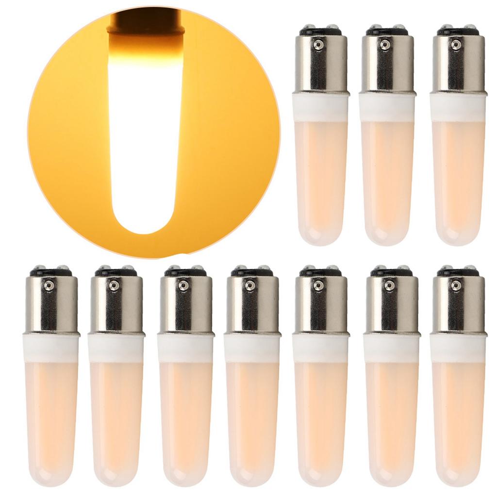 10Pcs 3W B15 Light Bulb Warm White Chandelier Ceiling Lamp Bulb Home Lighting Accessories AC110V