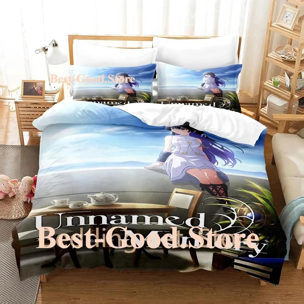 Unnamed Memory Bedding Set Single Twin Full Queen King Size Bed Set Adult Kid Bedroom Duvetcover Sets 3D Anime Bed Sheet Set