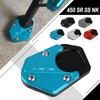 Motorcycle Extension Pad for CF&Moto 450SR 450SS 450NK 450 SR SS NK 2022 2023 2024 Motorcycle Side Stand Enlarger Sled Sidestand Kickstand Foot Pads