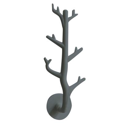 Gancio Appendiabiti da Parete a Forma di Ramo d'Albero PP Spesso Alta Portata Montato a Parete Simulazione Ramo d'Albero