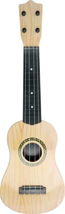 Gitara Ukulele Dla Dzieci 4 Struny Duża Eddy Toys 57Cm