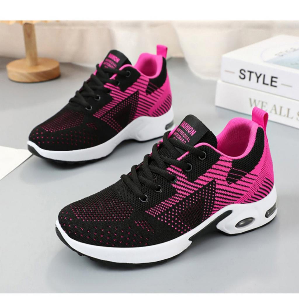 Fashion Sports shoes Women's new women's shoes summer large size casual comfortable breathable lace-up sports running shoes