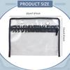 3Pcs Lure Bag Inner Pockets, Fishing Tackle Bags, with Zipper, Clear Sealed Pockets Storage Pouches