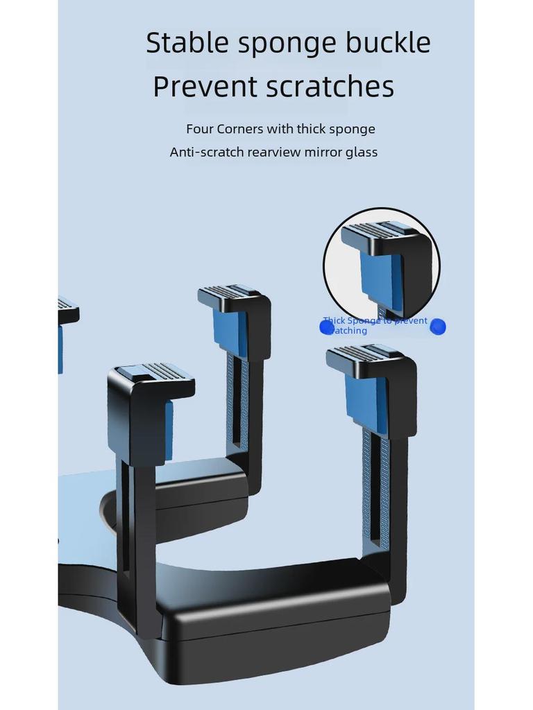 2025 Rearview Mirror Car Phone Holder with Navigation Support