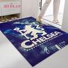Chelsea FC Football Carpet Rug for Living Room Bedroom Home Sofa Decoration,Kids Play Nonslip Floor Mat
