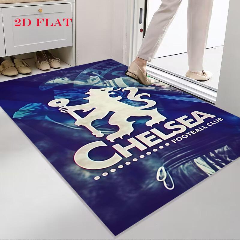 Chelsea FC Football Carpet Rug for Living Room Bedroom Home Sofa Decoration,Kids Play Nonslip Floor Mat