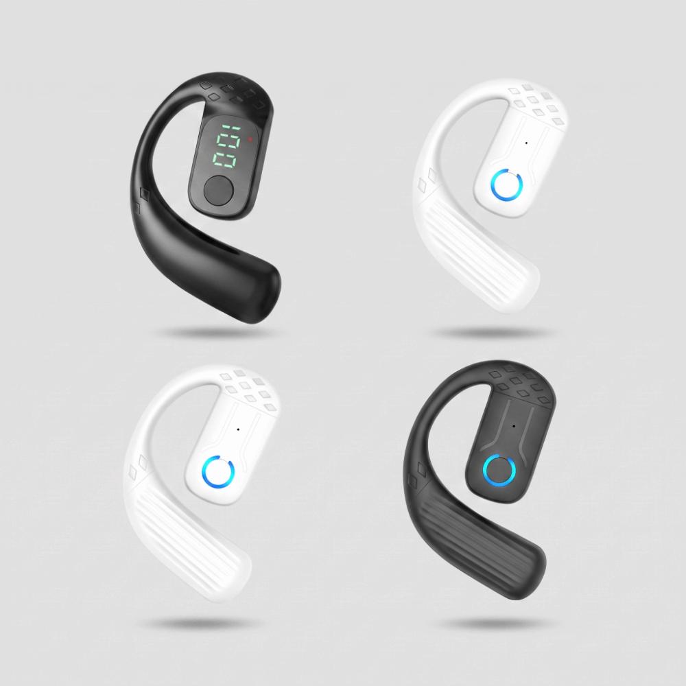 Surround Sound Ear Hook Headset HD Calling Mic Open Earbud Business Work