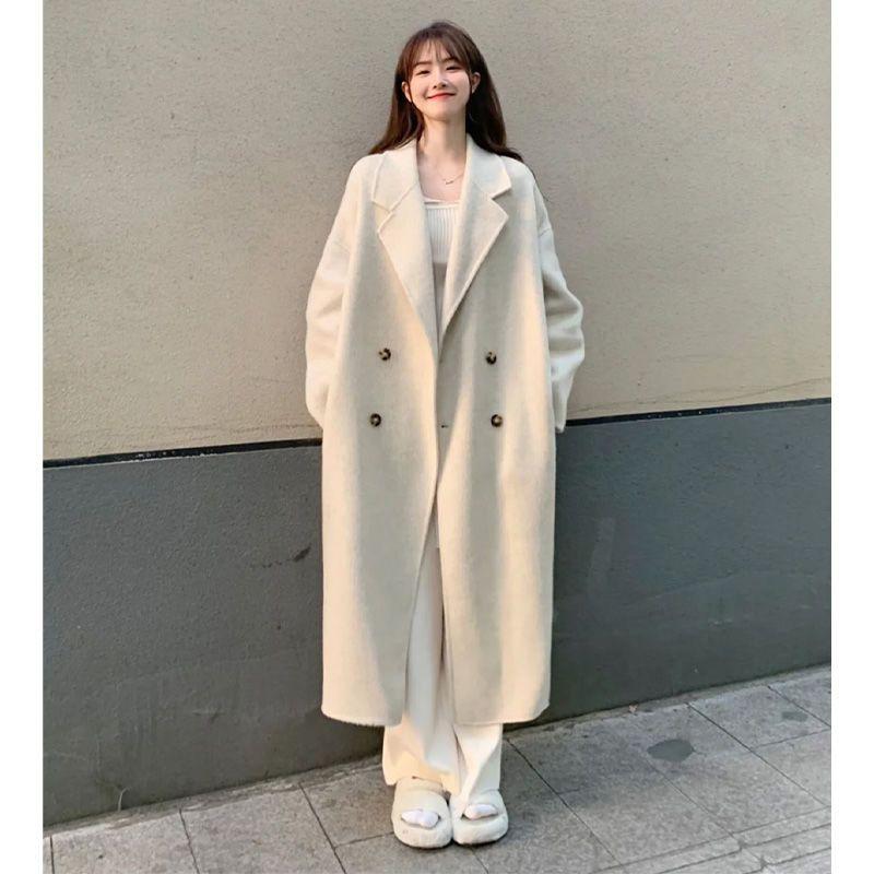 Модный дизайн Senior Sense of Tweed Jacket Женское осенне-зимнее твидовое пальто S