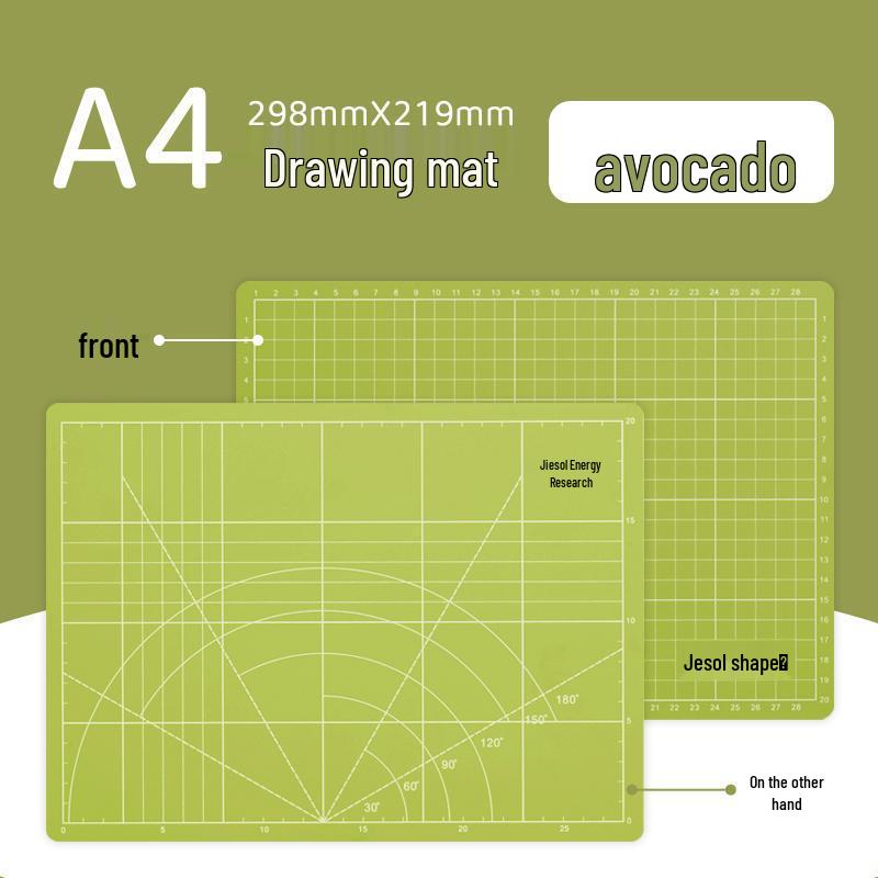 

Caiyan A4/A3 Anti-Cut Cutting Mat & Board Set: Includes Craft & Engraving Knives, Journal, and Oil Pastels for Paper Crafting & Engraving.