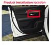 Car interior handle Decorative frame Black For Toyota Grand Highlander 2024-2026