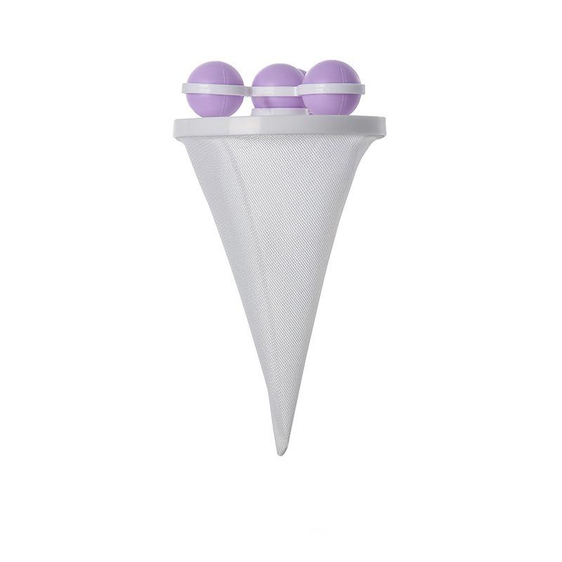Washing Machine Lint Filter Ball Floating Hair Catcher Reusable Laundry Lint Remover Anti Clog Home Clothes Washing Accessories
