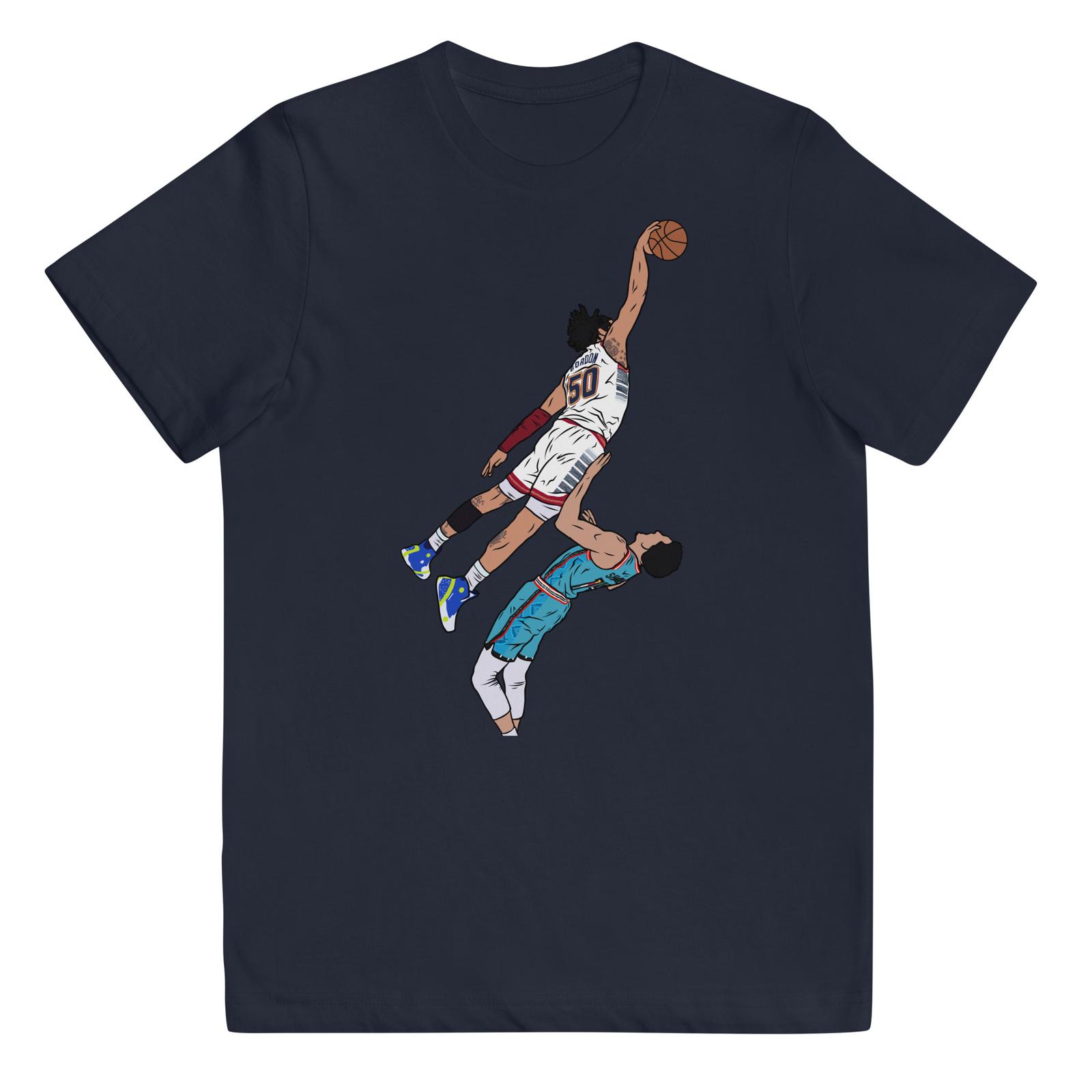 Kid’s T-shirt Aaron Gordon Dunk on Shamet YOUTH XL