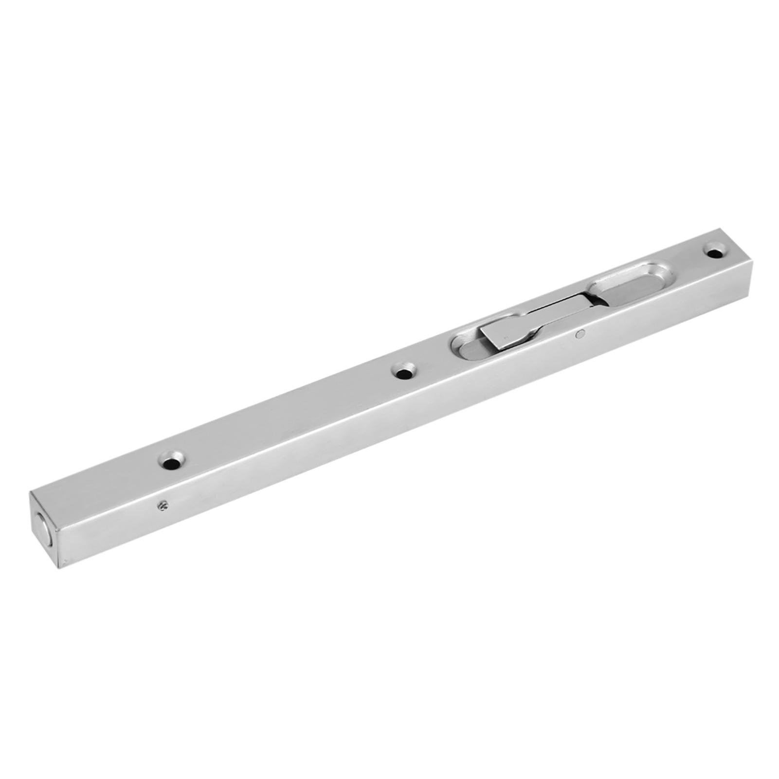 Guardia di Sicurezza Cancello Porta di Casa Acciaio Inossidabile 304 Chiavistello a Scorrimento Serratura a Scorrimento 10 inch 304 brushed (opaque steel color
