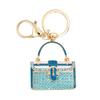 Fashion Small BaG Shape Alloy Plating Women Keychain Jewelry Gift (CHY-5287 Black)