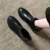 2025 Fashion Versatile Chunky Heel Knee-High & Ankle Boots for Women - Black