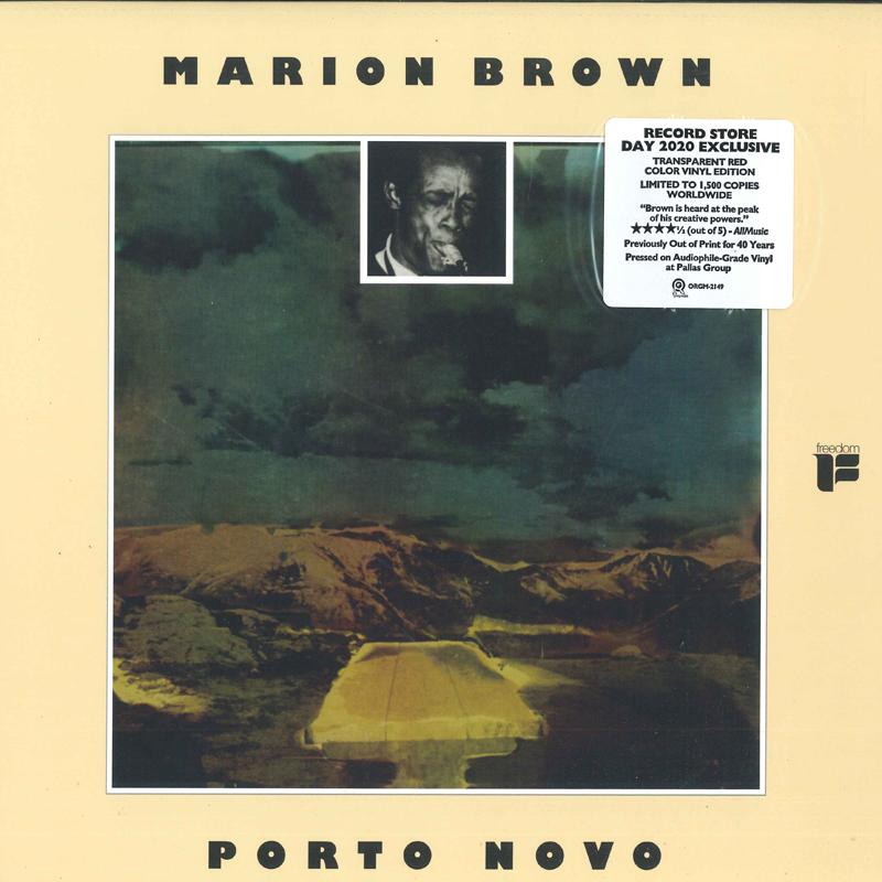 

LP Record MARION BROWN - Porto Novo ORGM2149 ORG Music, Free 2020 US Jazz
