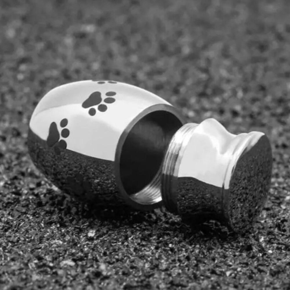 Dustproof Ash Memorial Container Stainless Steel Keepsake Burial Jar  Sympathy Gift