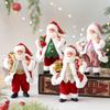 Santa Claus Christmas Tree Pendant Christmas Santa Statue Holiday Ornament Christmas Atmosphere Hang Figurine Navidad Natal Gift