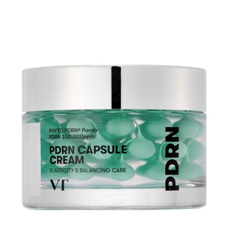 VT Cosmetics PDRN Capsule Cream 100 Skin Repair Firming Moisturizing Cream 50ml