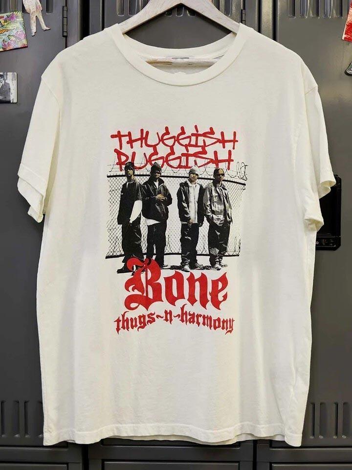 Collection Bone Thugs N Harmony Band Heavy Cotton White S-5XL T Shirt UR619 Unisex T-Shirt XXXXL