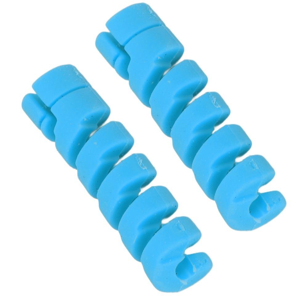 10PCS Spiral Brake Cable Protective Sleeve TPR Bicycle Brake Line Pipe Guard  Cable Protection