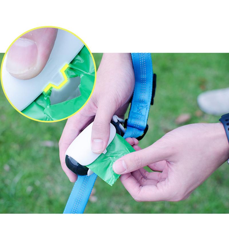 Dog Poop Bag Dispenser Hangingable Dog Poop Bag Holder Poo Bags Dispenser for Dogs Walking Garbage Bags Dispensers Pet Supplies