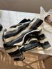 Women's Retro Striped Knit Long-Sleeve T-Shirt - Age-Defying, Loose Fit, Autumn/Winter Base Layer, Casual Style.