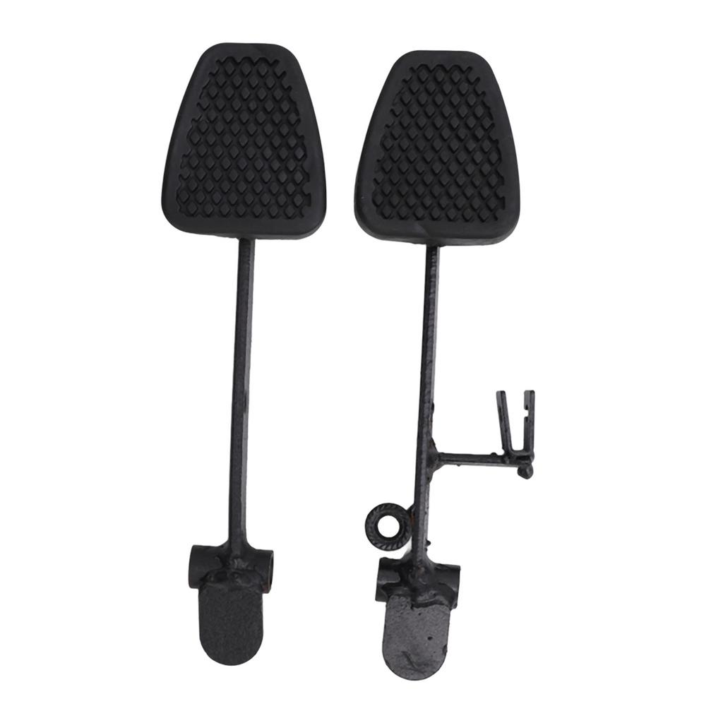 Pedał gazu hamulca Trwały metalowy gumowy pedał akceleratora gazu dla ATV Go Kart Quad Pit Dirt Bike