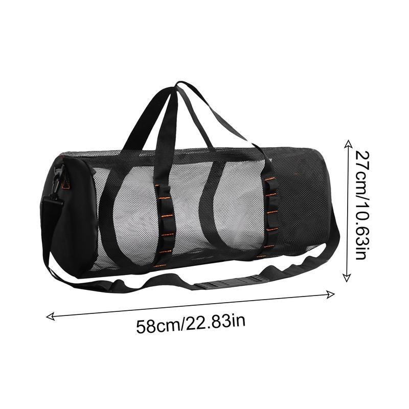 New Mesh Dive Bag Extra Large Travel Duffle for Scuba Diving and Snorkel
