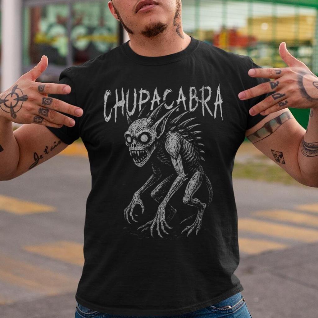 Chupacabra T-Shirt: Cryptozoology Shirt, Dark Folklore Apparel, Vintage Horror Fan Gift