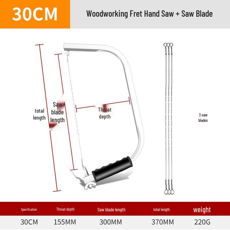 Multifunctional Woodworking Jigsaw & Universal Hand Saw