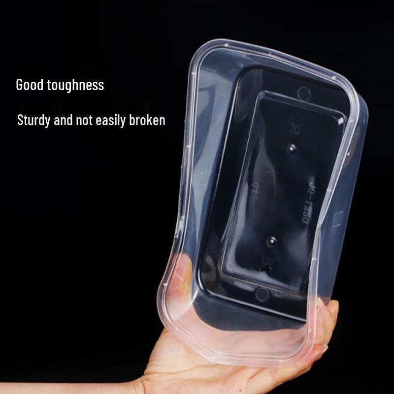 Xinxianpin Disposable Transparent Rectangular Food Containers with Lids