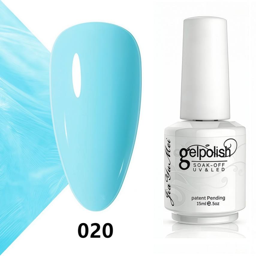 Koudan Long-lasting Gel Nail Polish Set - Firm Base & Top Coat