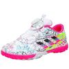 New football shoes men's and women's children's rotating buckle TF broken nails young students grass game training shoes