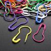 50 Stück Farbige Sicherheitsnadel Kürbisform Eisen U-förmige Schnalle Nadel Häkeln DIY Kleidungsetiketten Zubehör Schmuck Nähzubehör
