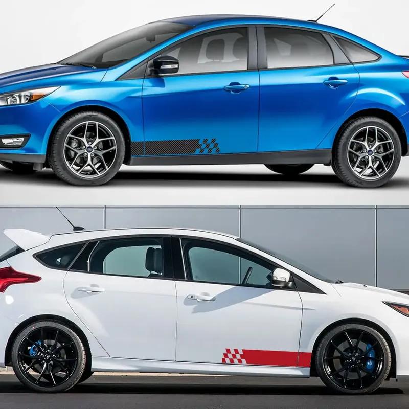 Car Door Side Stickers Auto Racing Sport Stripe Graphic Vinyl Film Decor Decal Tuning Accessories for Cars SUV Pickup Truck