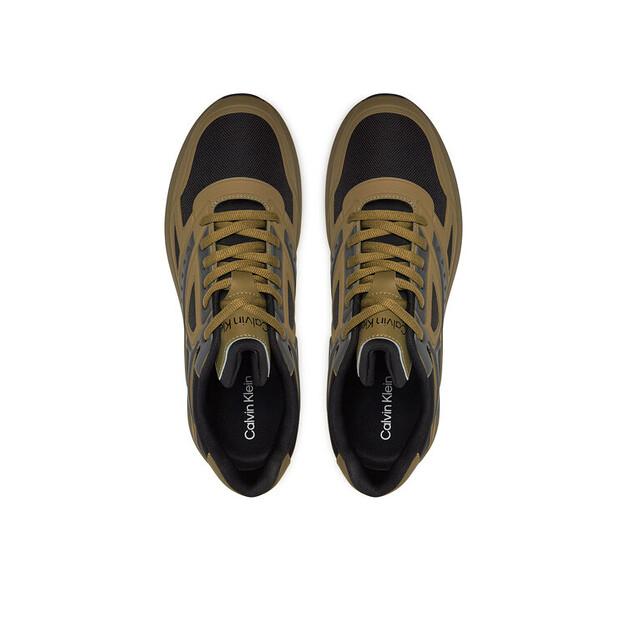 Men's Sneakers Calvin Klein Low Top Lace Up Hm0hm01363 Green