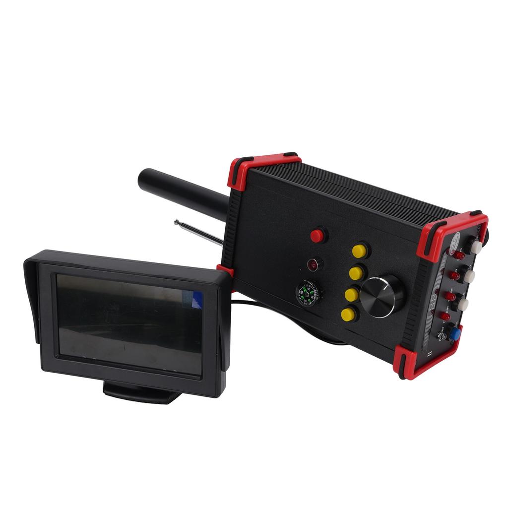 Handheld Metal Detector 15m Depth 1000m Range High Sensitivity Metal Scanner for Gold Silver Jadestone Diamond US Plug