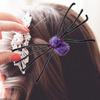 Halloween Spinne Haarspange Festival Accessoires Schleifenspangen Form Kreative Haarknäuel Haarspangen Haarnadel
