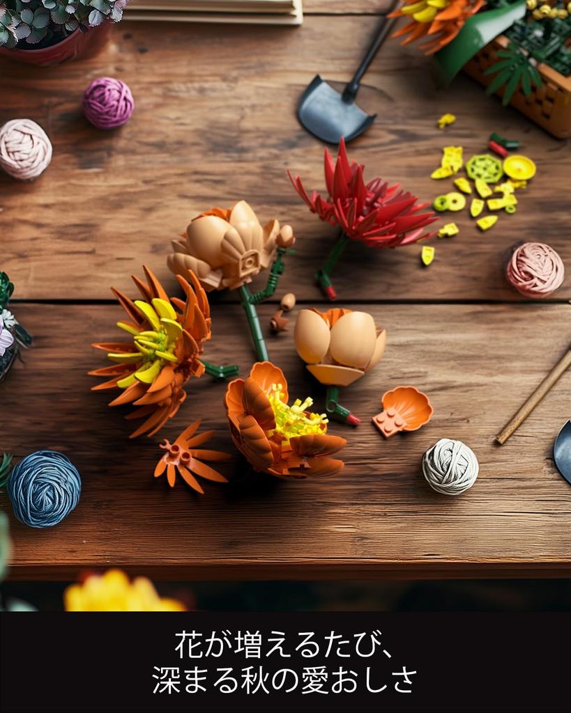 Nifeliz Floral Basket Blocks, Buildable Flower Basket Decoration, Flower Basket Model for OfficeHome Decor  Birthday Gift (1,284 Pieces, NF10325)