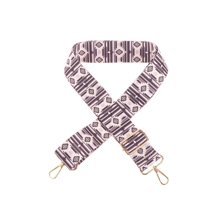 Vintage Tištěné Květinové Popruhy na Rameno Nastavitelný Náhradní Dlouhý Popruh na Rameno Všestranné Doplňky k Taškám
