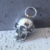 Halloween Themed Shark Car Accessory Keychain Alloy Made Skeleton Design For Bags And Key Rings