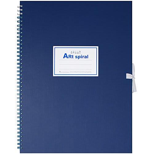 

maruman Sketchbook F4 Art Spiral Drawing Paper Thick Blue 24 Sheets S314-02